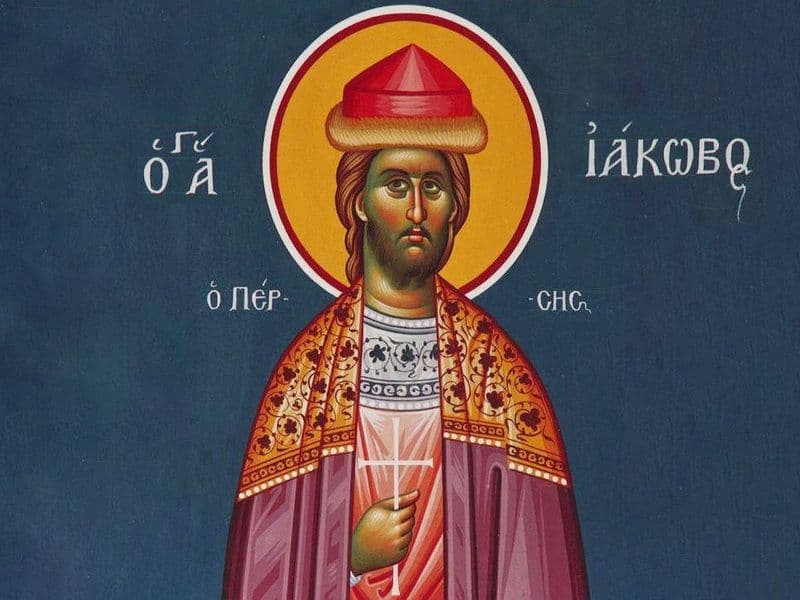 SINAXAR – 27 Noiembrie – Sfântul Mare Mucenic Iacob Persul; Sfinţii Cuvioşi Natanael şi Pinufrie