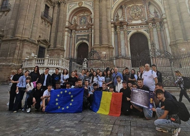 Experiență europeană de formare profesională în Spania pentru elevi ai Liceului Tehnologic „Alexandru Vlahuță” Șendriceni