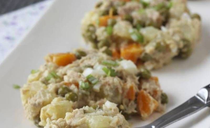 Salată rusească cu maioneză de casă