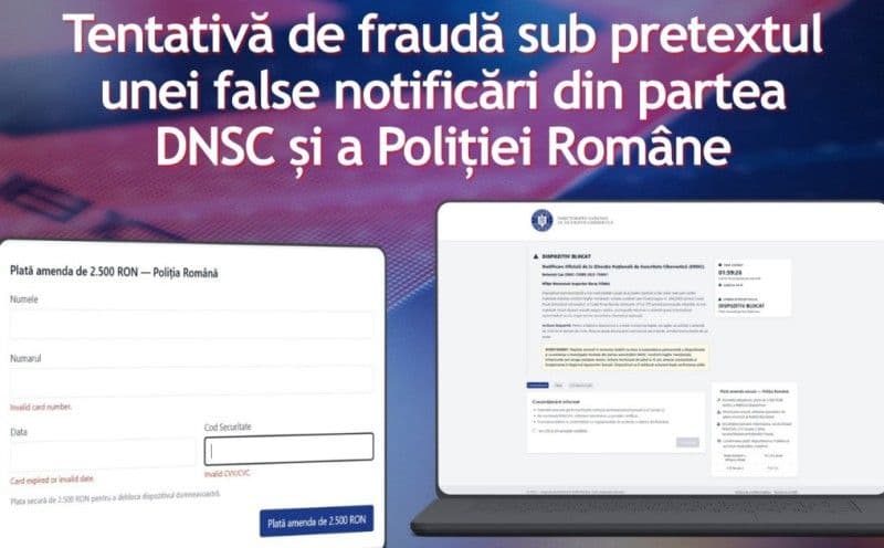 Amenda online, noua tentativă de fraudă în numele Poliției. Victimele sunt notificate că au intrat ilegal pe site-uri de adulți