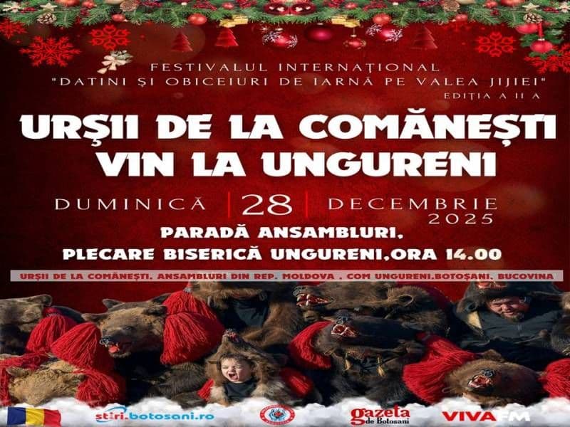Festivalul Internațional „Datini și Obiceiuri de Iarnă pe Valea Jijiei” Ungureni – ediția a II-a