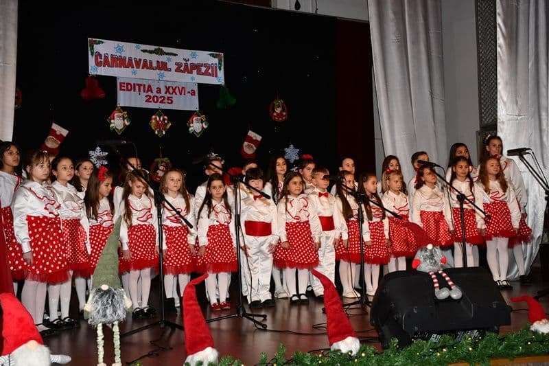 Carnavalul Zăpezii 2025 – Versuri și muzică pe scena dorohoiană