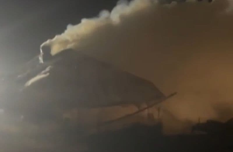 Casă din comuna Cordăreni distrusă în urma unui incendiu