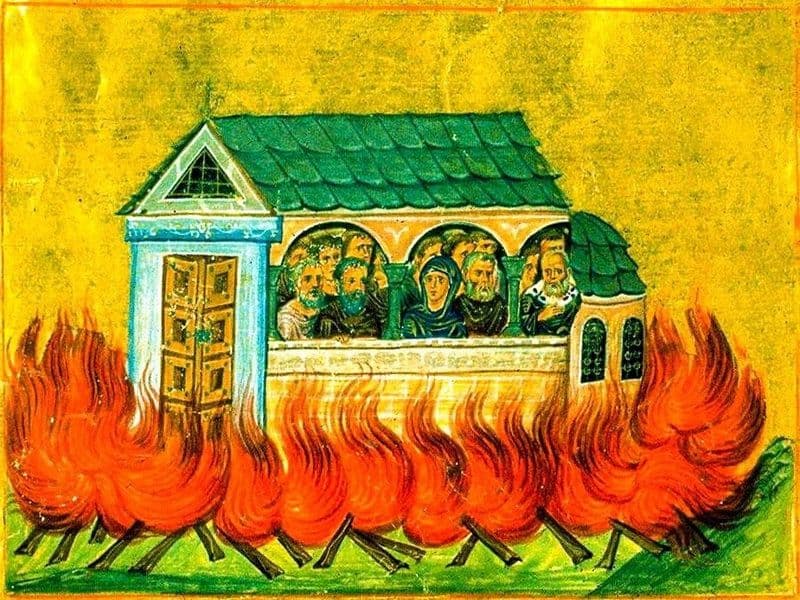 SINAXAR – 28 Decembrie – Sfinţii 20.000 de Mucenici din Nicomidia