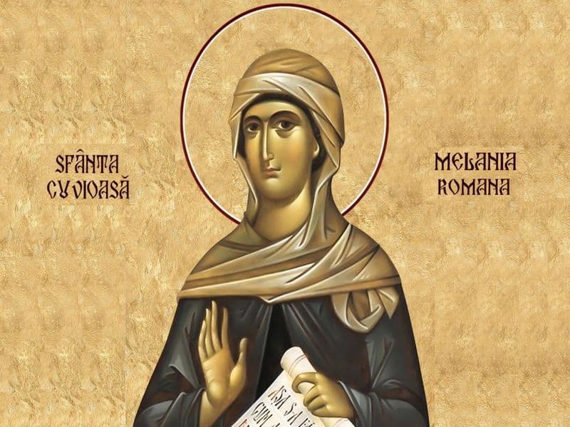 SINAXAR – 31 Decembrie – Sf. Cuv. Melania Romana; Sf. Mc. Hermes