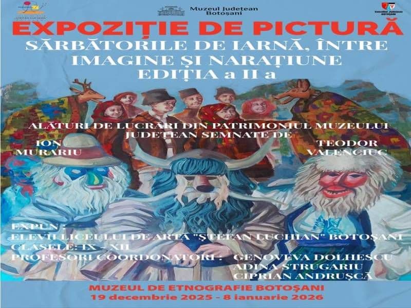 Expoziția de arte vizuale „Sărbătorile de iarnă, între imagine și narațiune”