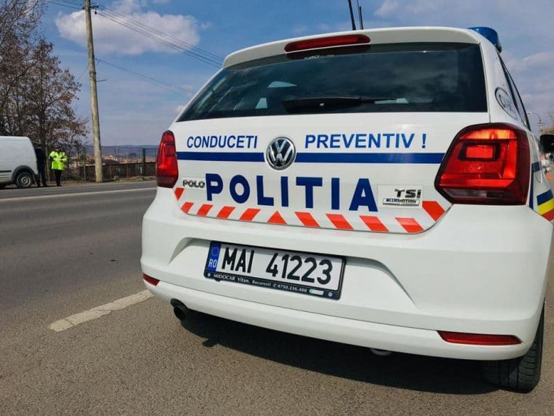 Acțiune a polițiștilor rutieri pentru reducerea accidentelor rutiere grave
