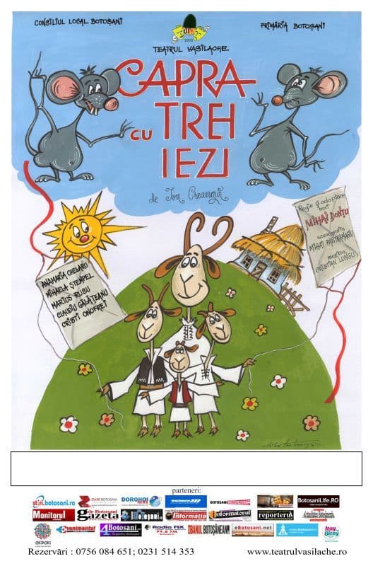 Afis (Capra cu Trei Iezi)