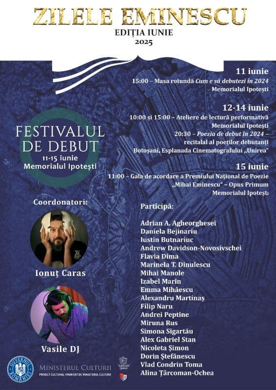 afis Festivalul de debut