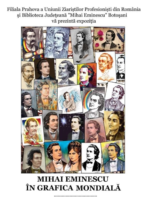 AFIS Mihai Eminescu în grafica mondială
