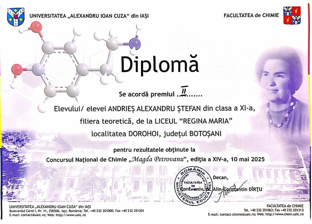 Andrieș Alexandru-Ștefan Diplomă Magda P