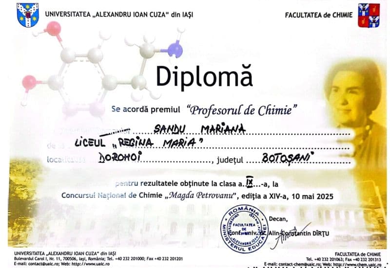 Diplome Magda Petrovanu