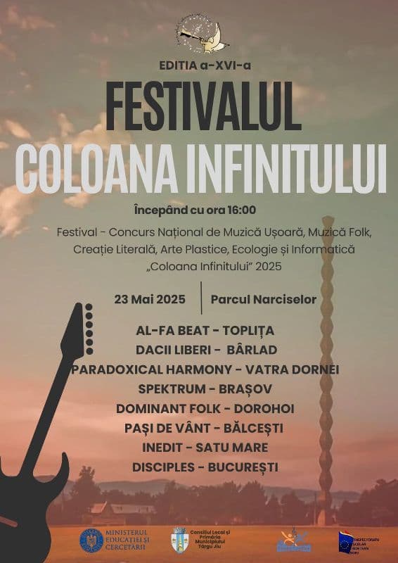 Afis Coloana Infinitului 2025