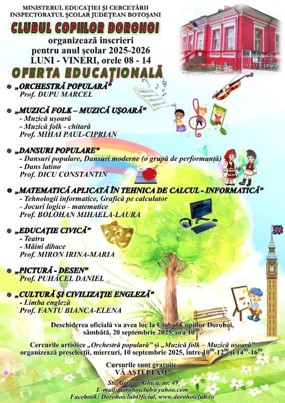 Oferta Educationala 2025-2026