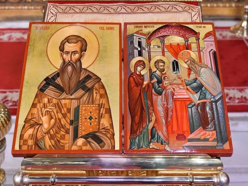 SINAXAR – 1 Ianuarie – Tăierea împrejur a Domnului; Sf. Ier. Vasile cel Mare, și mama sa, Sf. Emilia