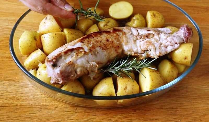 Mușchiuleț de porc la cuptor