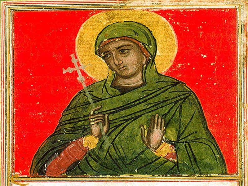 SINAXAR – 14 Ianuarie – Sf. Nina, luminătoarea Georgiei; Sf. Cuv. Mucenici din Sinai şi Rait