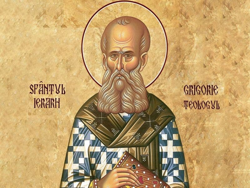 SINAXAR – 25 Ianuarie – Sf. Ier. Grigorie Teologul, Arhiepiscopul Constantinopolului