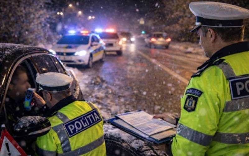 Acțiune la Ștefănești, 26 de sancțiuni contravenționale aplicate de polițiști
