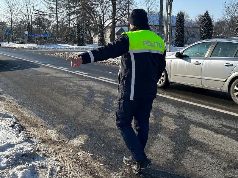 Șase permise de conducere reținute în urma unei acțiuni a polițiștilor rutieri