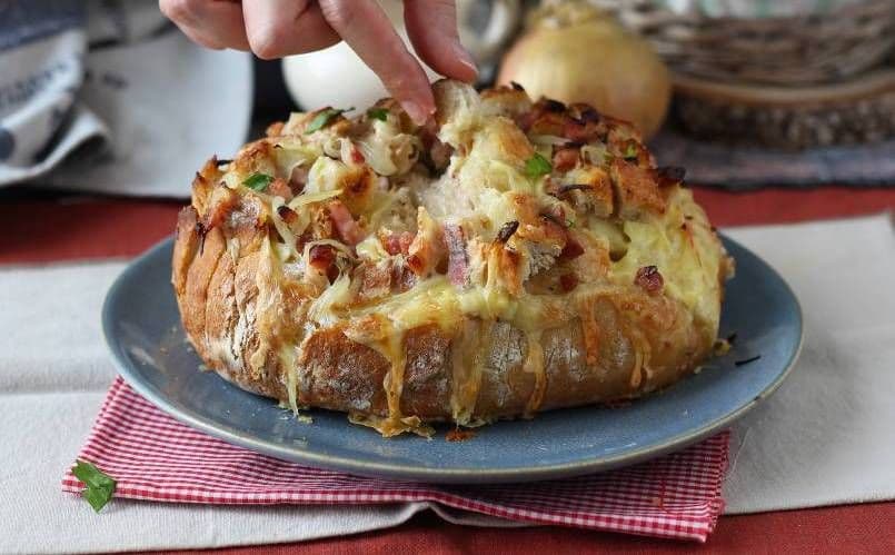 Pâine arici umplută