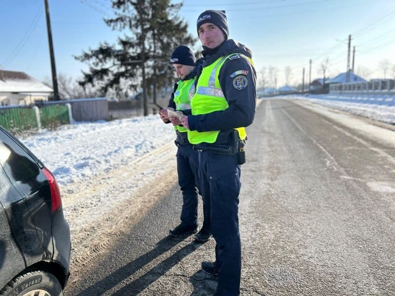 Depistați în trafic cu autorizația de circulație provizorie expirată