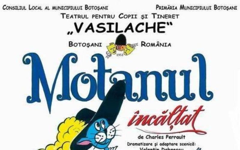 Motanul încălțat vine la Teatrul Vasilache