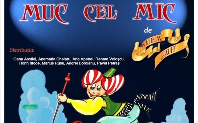 Muc cel mic, un nou spectacol pentru copii la Teatrul „Vasilache”