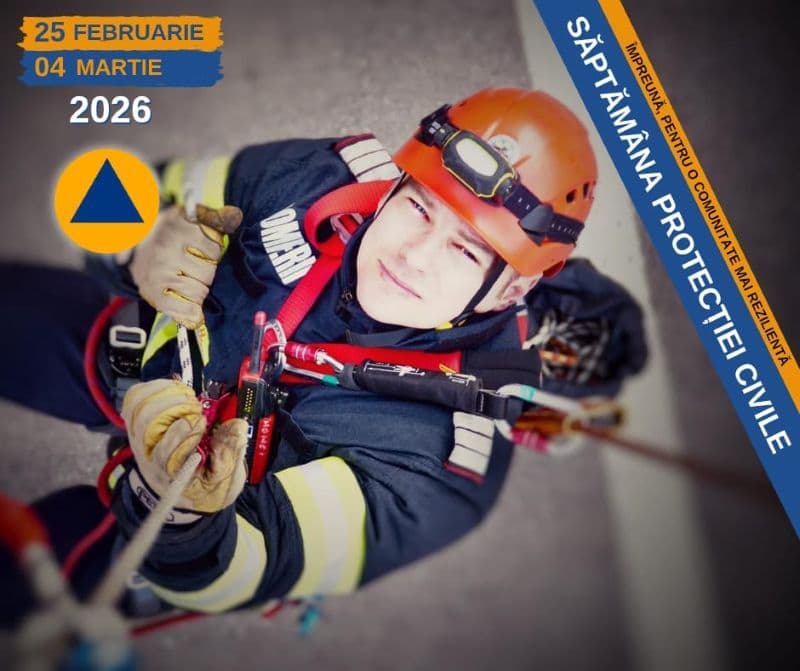 25 februarie – 04 martie – „Săptămâna Protecției Civile”