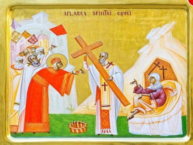 SINAXAR – 6 Martie – Aflarea Sfintei Cruci; Sfinţii 42 de Mucenici din Amoreea