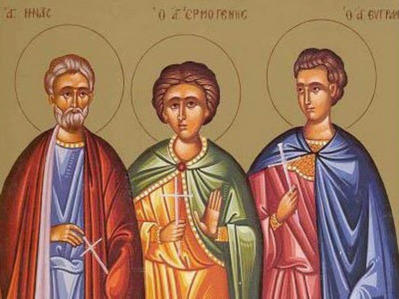 SINAXAR – 10 Martie – Sfinţii Mucenici Codrat, Ciprian, Dionisie şi cei împreună cu ei