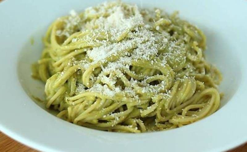 Carbonara cu avocado
