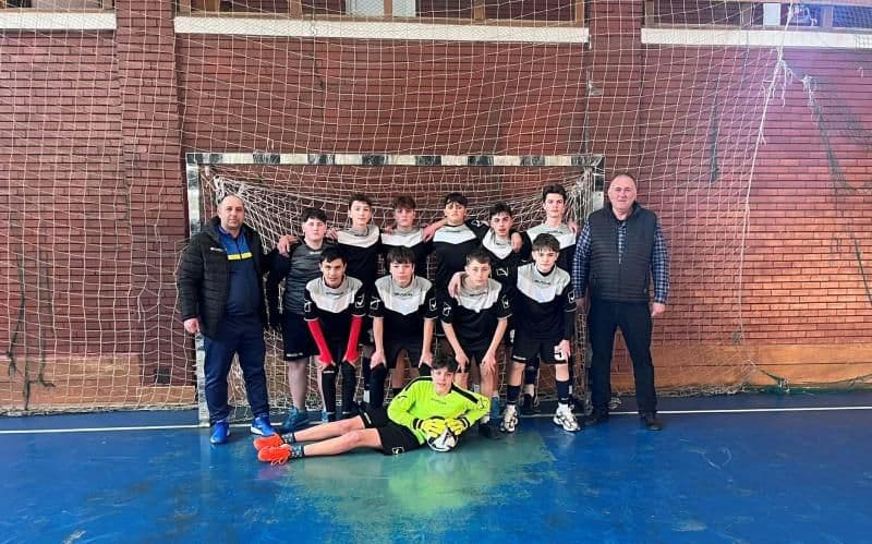 Școala Gimnazială Dimitrie Pompeiu Broscăuți - locul 1 la etapa județeană ONSȘ U14 la fotbal