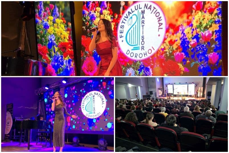 O nouă ediție a Festivalului Național „Mărțișor Dorohoian” încheiată cu succes pe scena Cinematografului Melodia