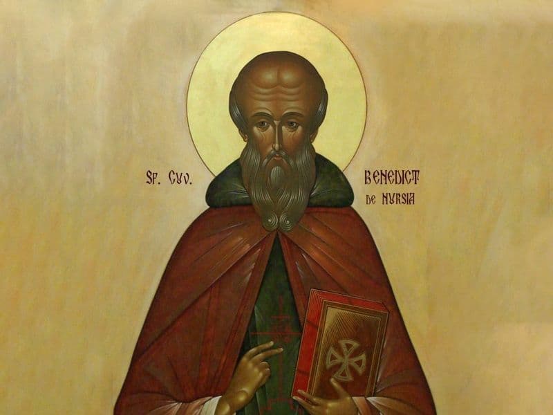 SINAXAR – 14 Martie – Sfântul Cuvios Benedict de Nursia; Sfântul Sfinţit Mucenic Alexandru preotul