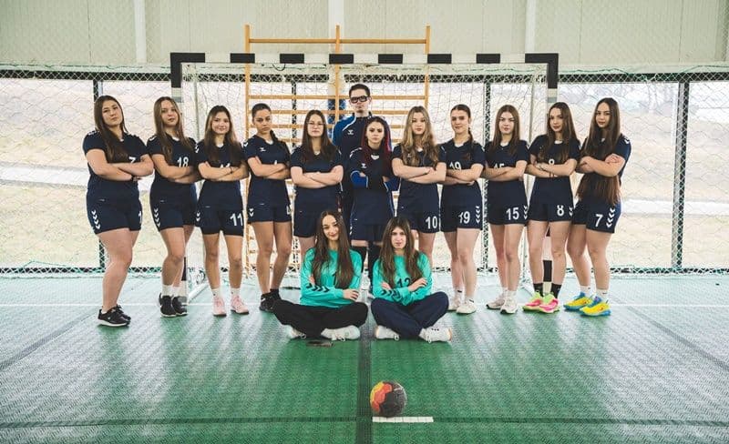 Handbal feminin: Liceul „Regina Maria” Dorohoi – Locul II la faza județeană a Olimpiadei Naționale a Sportului Școlar