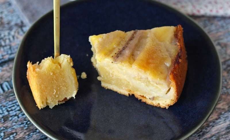 Tort de banane răsturnat
