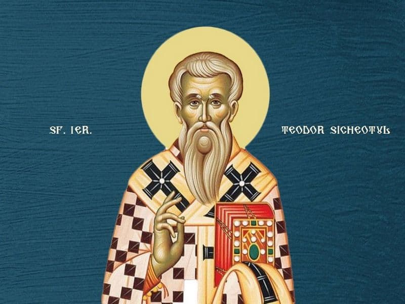 SINAXAR – 22 Aprilie – Sfântul Ierarh Teodor Sicheotul, Episcopul Anastasiopolei