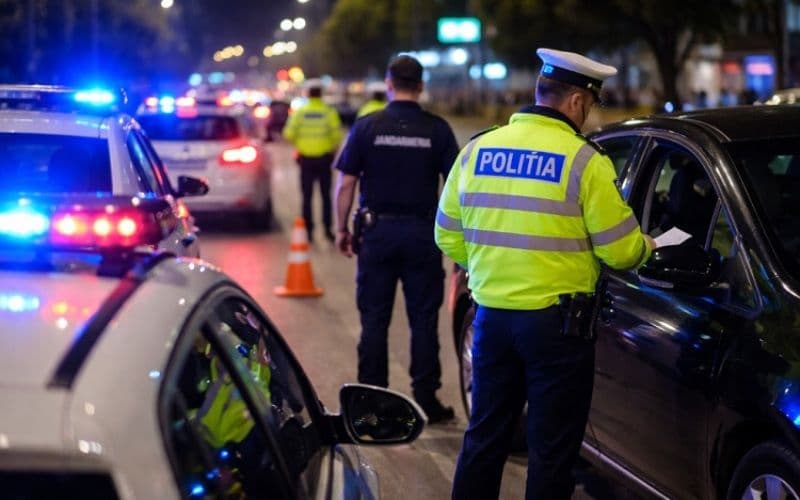 Acțiune a polițiștilor și jandarmilor din Dorohoi pentru siguranța cetățenilor