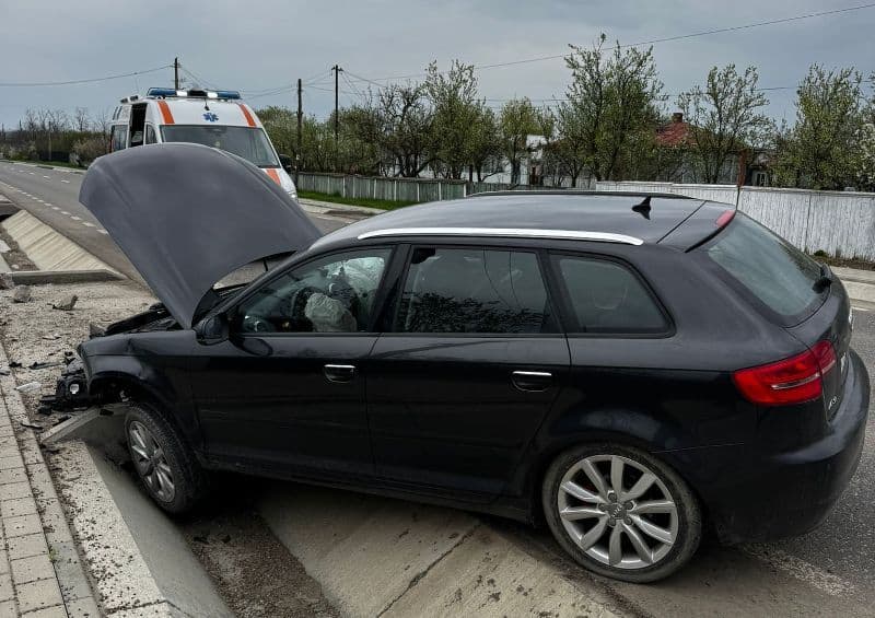 Două accidente rutiere produse la un interval de aproximativ 20 de minute, în județul Botoșani - FOTO