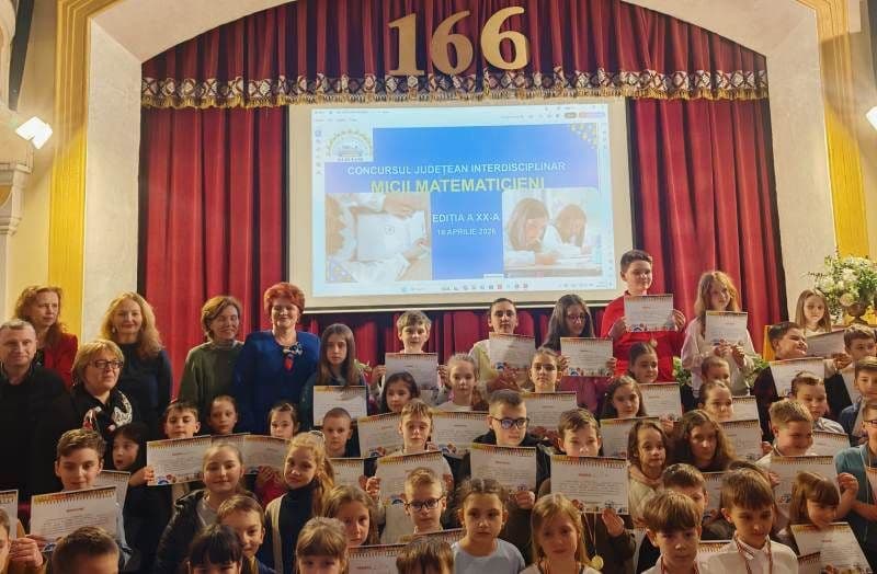 Ambiție și performanță: elevii Școlii Gimnaziale „Spiru Haret” Dorohoi, printre cei mai buni la matematică