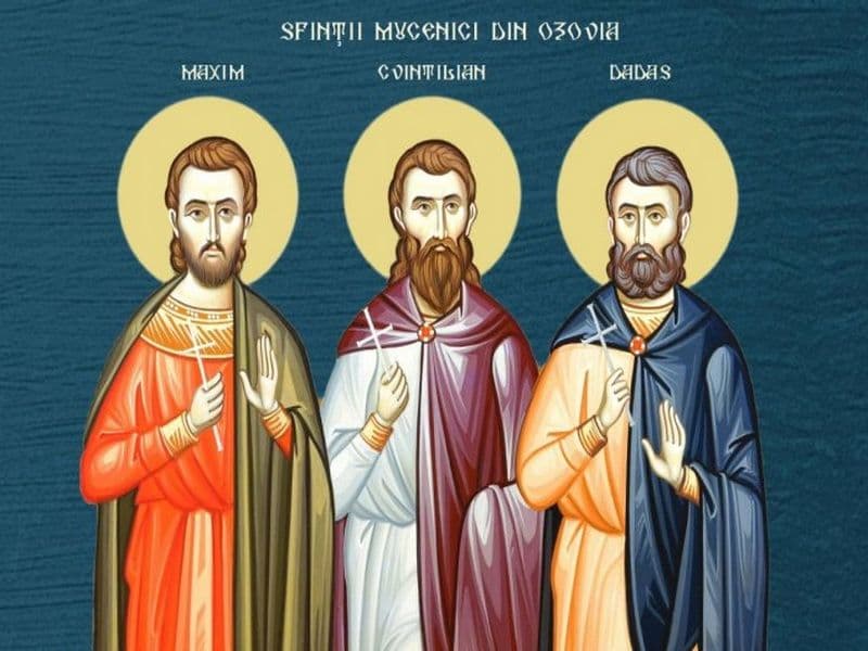 SINAXAR – 28 Aprilie – Sf. Ap. Iason şi Sosipatru; Sf. Mc. Maxim, Cvintilian şi Dadas din Ozovia