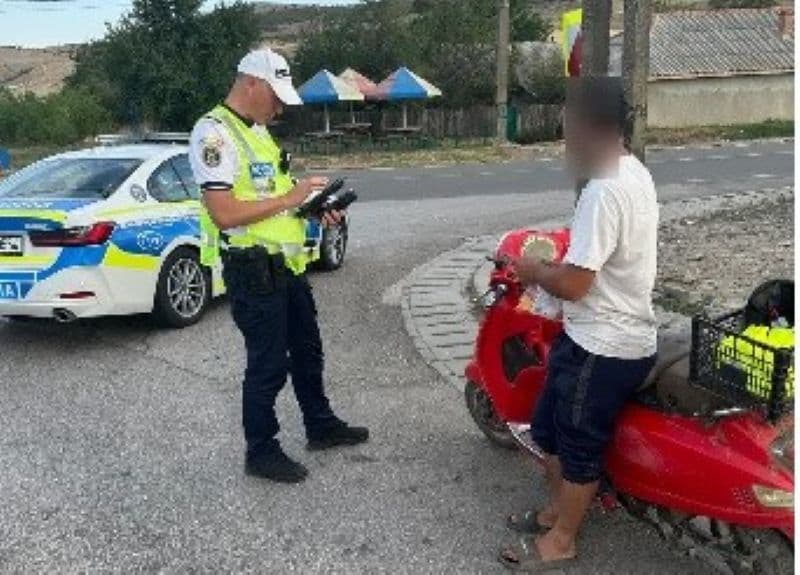 Dosar penal pentru un tânăr din Cordăreni pentru conducerea unui motociclu neînregistrat