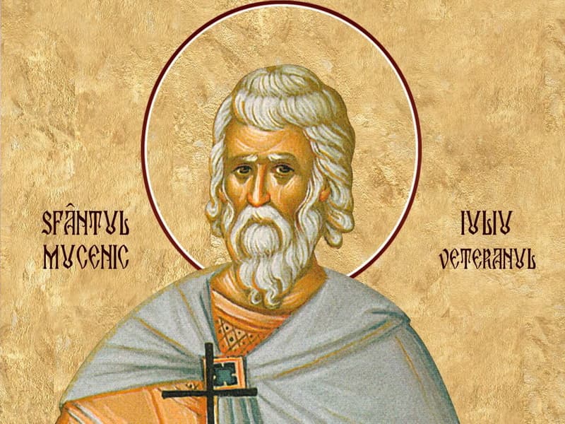 SINAXAR – 27 Mai – Sfântul Mucenic Iuliu Veteranul; Sfântul Mărturisitor Ioan Rusul