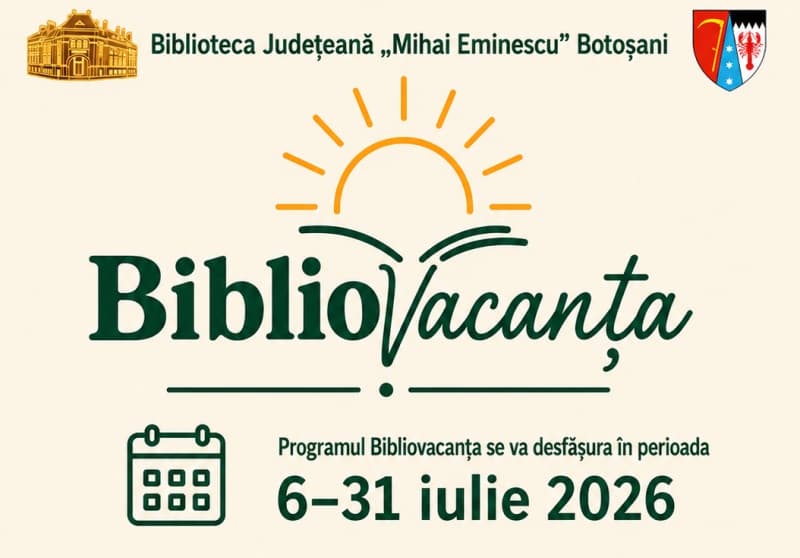 BiblioVacanța revine! Înscrieri pentru ediția 2026