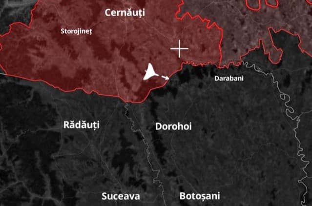 Alertă aeriană în Botoșani. O dronă s-a prăbușit în județul Suceava