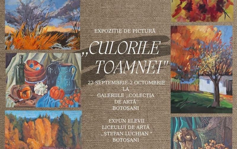 Expoziția de pictură „Culorile toamnei”