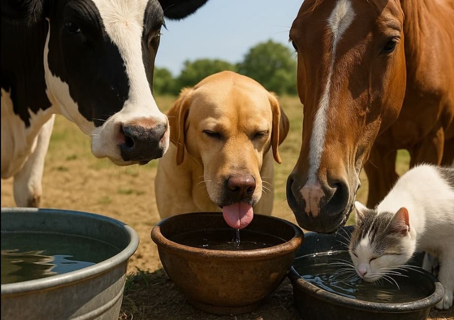 Măsuri care trebuie aplicate de proprietarii de animale în condiții de caniculă