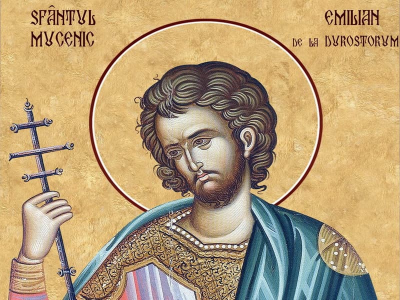 SINAXAR – 18 Iulie – Sf. Mc. Emilian de la Durostorum; Sf. Cuv. Pamvo
