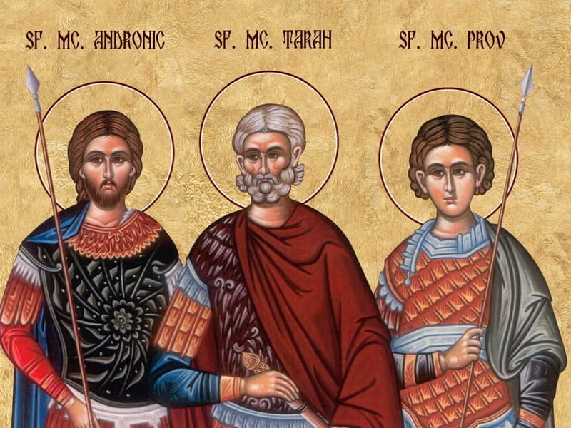 SINAXAR – 12 Octombrie – Sf. Mc. Prov Tarah şi Andronic; Sf. Ier. Cosma Episcopul Maiumei